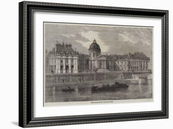 The Palace of the Institute, Paris-Felix Thorigny-Framed Giclee Print