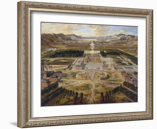 The Palace of Versailles, the Grand Trianon, Ca 1668-Pierre Patel-Framed Giclee Print