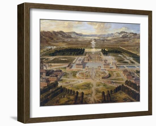 The Palace of Versailles, the Grand Trianon, Ca 1668-Pierre Patel-Framed Giclee Print