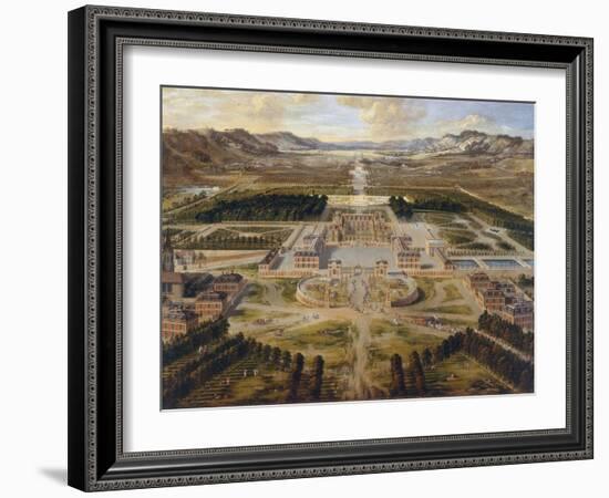 The Palace of Versailles, the Grand Trianon, Ca 1668-Pierre Patel-Framed Giclee Print