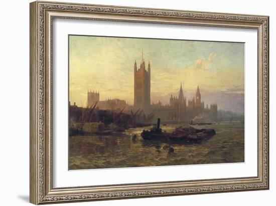 The Palace of Westminster, 1892-George Vicat Cole-Framed Giclee Print