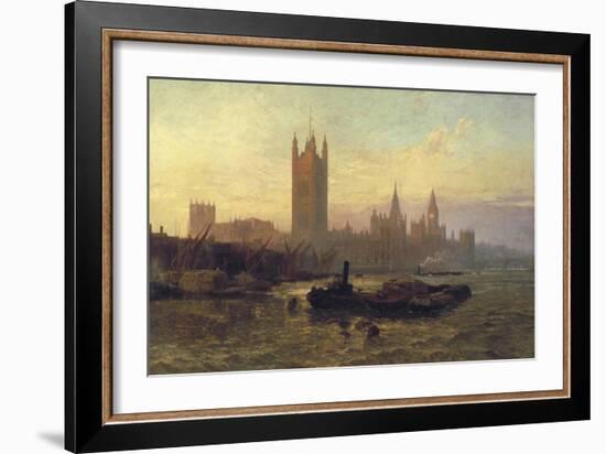 The Palace of Westminster, 1892-George Vicat Cole-Framed Giclee Print