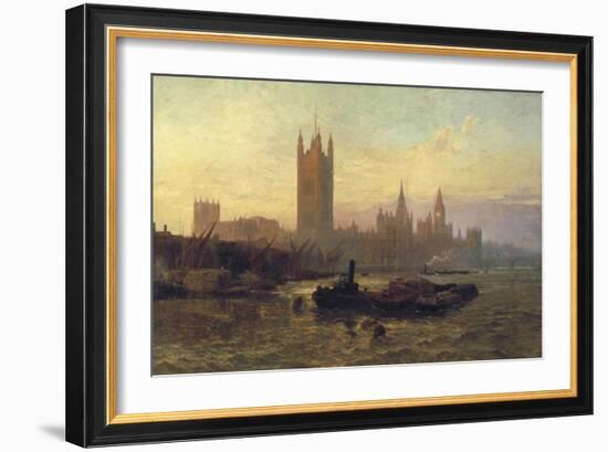 The Palace of Westminster, 1892-George Vicat Cole-Framed Giclee Print
