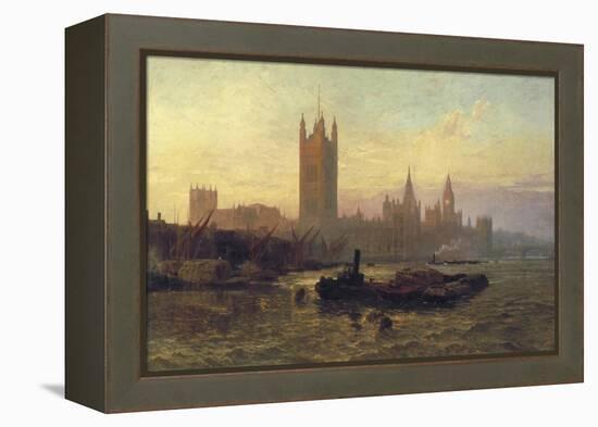 The Palace of Westminster, 1892-George Vicat Cole-Framed Premier Image Canvas