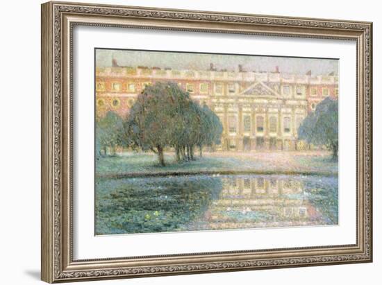 The Palace, Summer Morning-Henri Eugene Augustin Le Sidaner-Framed Giclee Print