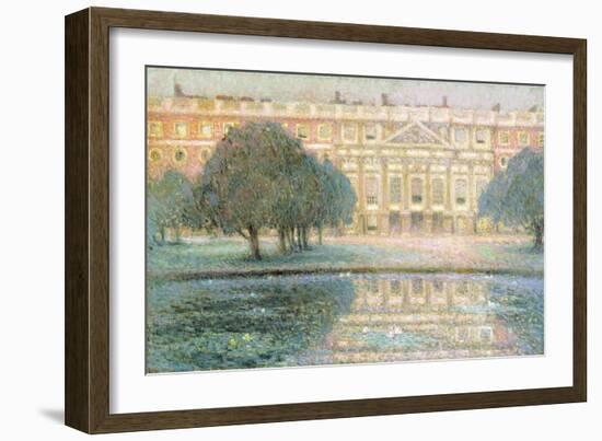 The Palace, Summer Morning-Henri Eugene Augustin Le Sidaner-Framed Giclee Print