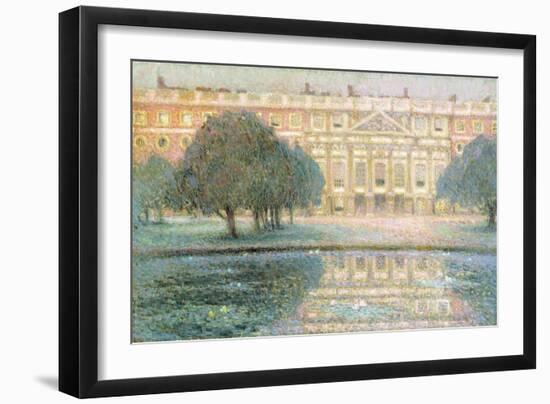 The Palace, Summer Morning-Henri Eugene Augustin Le Sidaner-Framed Giclee Print