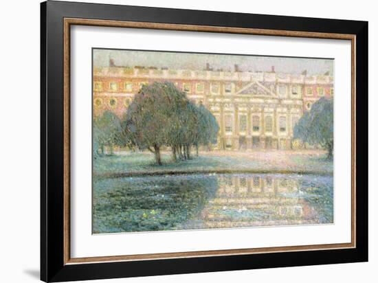 The Palace, Summer Morning-Henri Eugene Augustin Le Sidaner-Framed Giclee Print