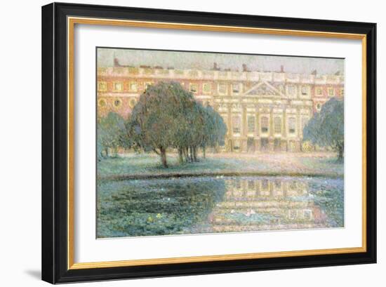 The Palace, Summer Morning-Henri Eugene Augustin Le Sidaner-Framed Giclee Print