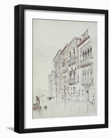 The Palazzo Contarini-Fasan-John Ruskin-Framed Giclee Print