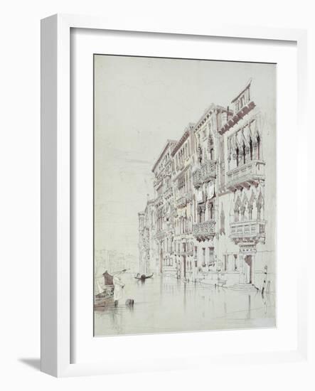 The Palazzo Contarini-Fasan-John Ruskin-Framed Giclee Print