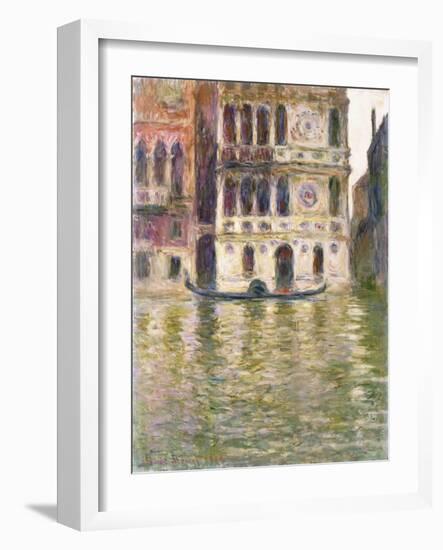 The Palazzo Dario. 1908-Claude Monet-Framed Giclee Print