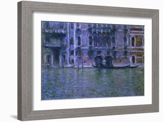 The Palazzo De Mula in Venice, 1908-Claude Monet-Framed Giclee Print