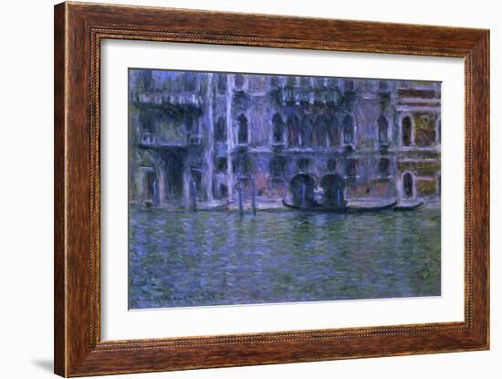 The Palazzo De Mula in Venice, 1908-Claude Monet-Framed Giclee Print