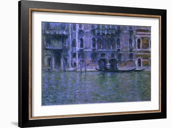 The Palazzo De Mula in Venice, 1908-Claude Monet-Framed Giclee Print