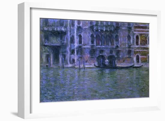 The Palazzo De Mula in Venice, 1908-Claude Monet-Framed Giclee Print