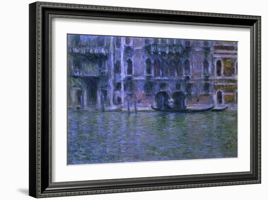 The Palazzo De Mula in Venice, 1908-Claude Monet-Framed Giclee Print