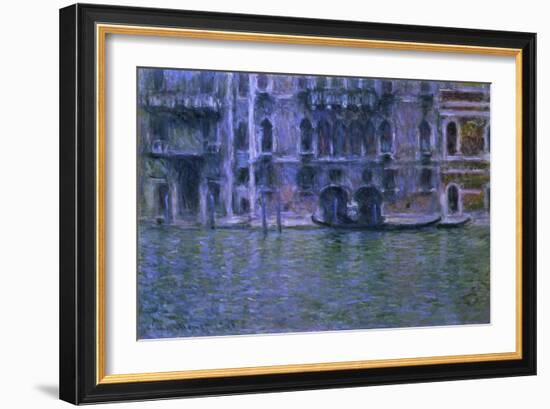 The Palazzo De Mula in Venice, 1908-Claude Monet-Framed Giclee Print