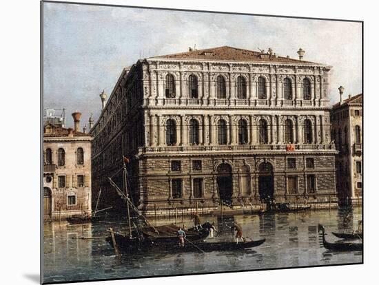 The Palazzo Pesaro from the Grand Canal, Venice-null-Mounted Giclee Print