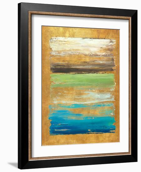 The Palette in Gold-Patricia Pinto-Framed Art Print