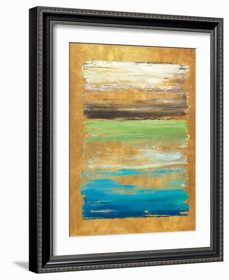 The Palette in Gold-Patricia Pinto-Framed Art Print