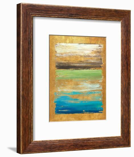 The Palette in Gold-Patricia Pinto-Framed Art Print