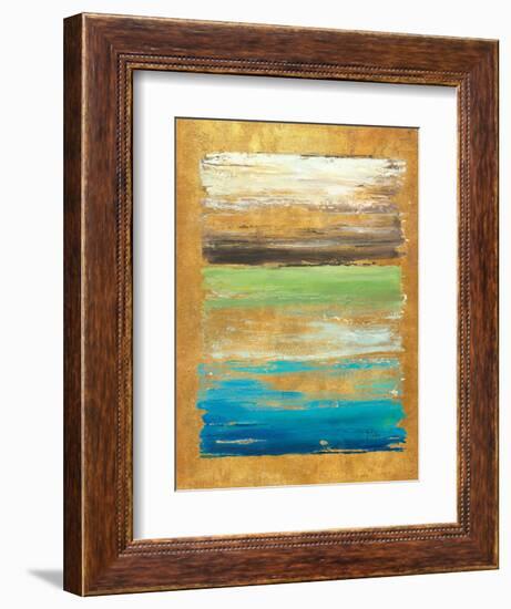 The Palette in Gold-Patricia Pinto-Framed Art Print