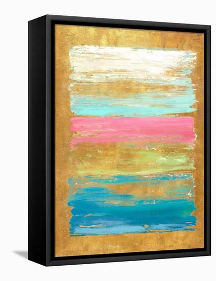 The Palette with Pink-Patricia Pinto-Framed Stretched Canvas