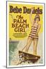 The Palm Beach Girl-null-Mounted Art Print