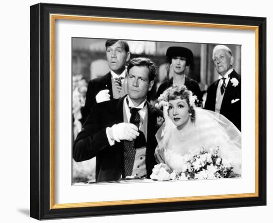 The Palm Beach Story, Joel McCrea, Claudette Colbert, 1942-null-Framed Photo