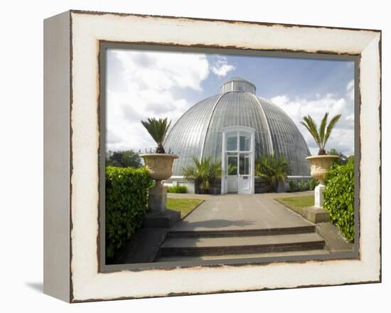 The Palm House Conservatory, Kew Gardens, Unesco World Heritage Site, London, England-David Hughes-Framed Premier Image Canvas