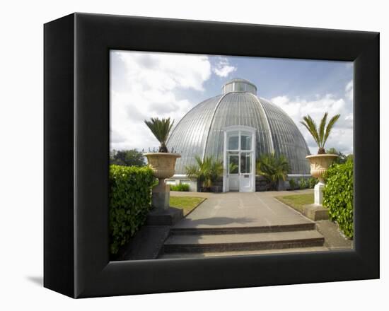 The Palm House Conservatory, Kew Gardens, Unesco World Heritage Site, London, England-David Hughes-Framed Premier Image Canvas
