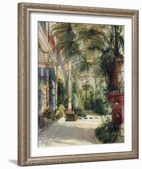 The Palm House-Karl Blechen-Framed Giclee Print