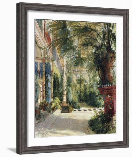 The Palm House-Karl Blechen-Framed Giclee Print