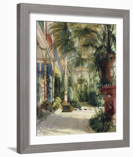 The Palm House-Karl Blechen-Framed Giclee Print