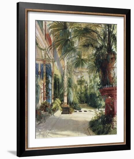 The Palm House-Karl Blechen-Framed Giclee Print