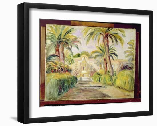 The Palm Trees, 1919-Pierre-Auguste Renoir-Framed Giclee Print
