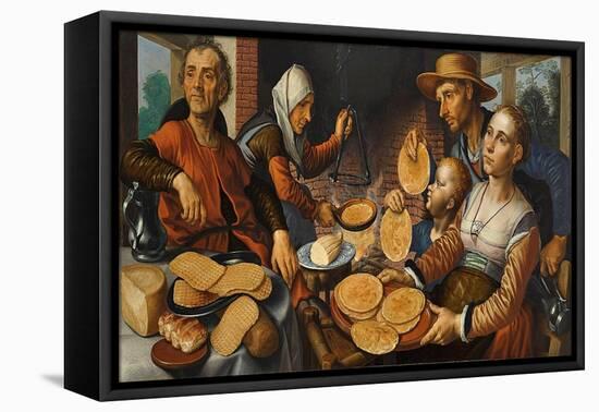 The Pancake Bakery, 1560-Pieter Aertsen-Framed Premier Image Canvas