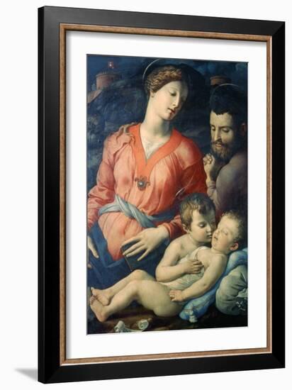 The Panciatichi Holy Family, 1530-1532-Agnolo Bronzino-Framed Giclee Print