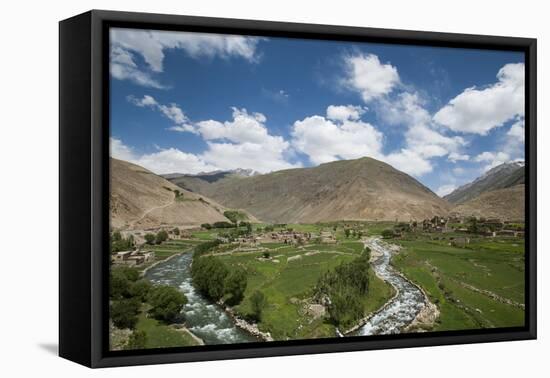 The Panjshir Valley, Afghanistan, Asia-Alex Treadway-Framed Premier Image Canvas