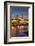 The Panorama of Dresden in Saxony with the River Elbe in the Foreground.-David Bank-Framed Photographic Print