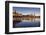 The Panorama of Dresden in Saxony with the River Elbe in the Foreground.-David Bank-Framed Photographic Print