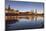 The Panorama of Dresden in Saxony with the River Elbe in the Foreground.-David Bank-Mounted Photographic Print