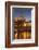 The Panorama of Dresden in Saxony with the River Elbe in the Foreground.-David Bank-Framed Photographic Print