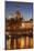 The Panorama of Dresden in Saxony with the River Elbe in the Foreground.-David Bank-Mounted Photographic Print