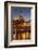 The Panorama of Dresden in Saxony with the River Elbe in the Foreground.-David Bank-Framed Photographic Print