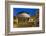 The Pantheon and Piazza Della Rotonda at Night, Rome, Lazio, Italy-Stuart Black-Framed Photographic Print