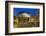 The Pantheon and Piazza Della Rotonda at Night, Rome, Lazio, Italy-Stuart Black-Framed Photographic Print