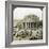 The Pantheon and the Piazza Della Rotunda, Rome, Italy-Underwood & Underwood-Framed Photographic Print