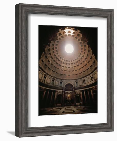 The Pantheon in Rome, Erected in 17 BCE by the Roman General Marcus Agrippa (64BCE-12 CE)-null-Framed Giclee Print